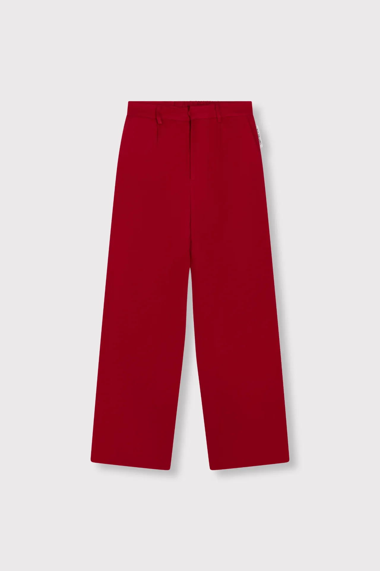 Irregular Flowy Cerise Pants (XS)