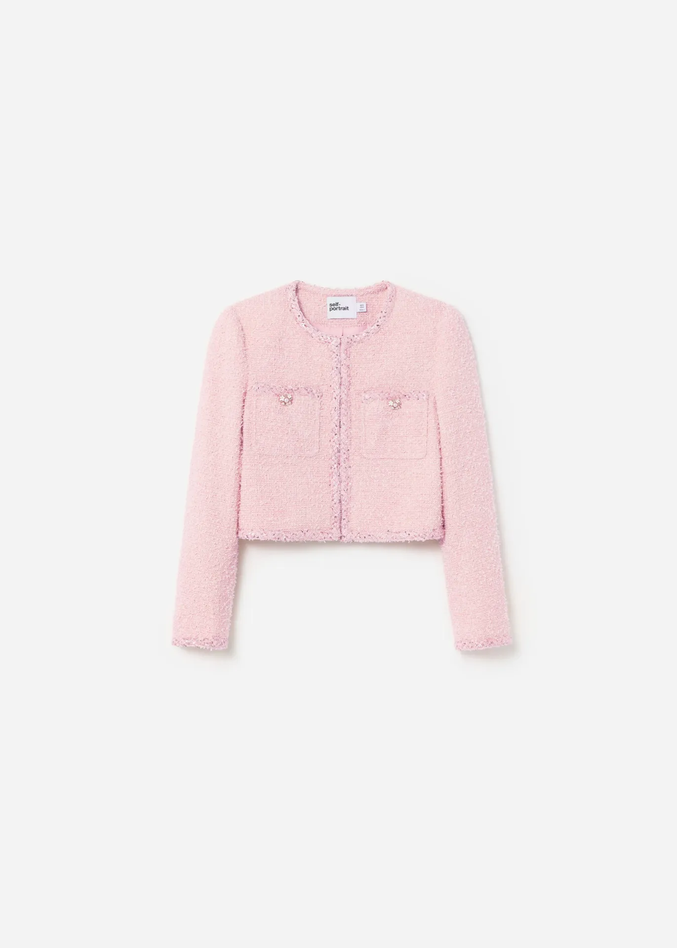 PINK BOUCLE JACKET