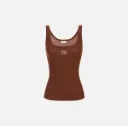 TK03B66E2 Knitted Top Sigaro Brown