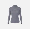 MK18B66E2 G41 Woman's Knitted Sweater Grigio