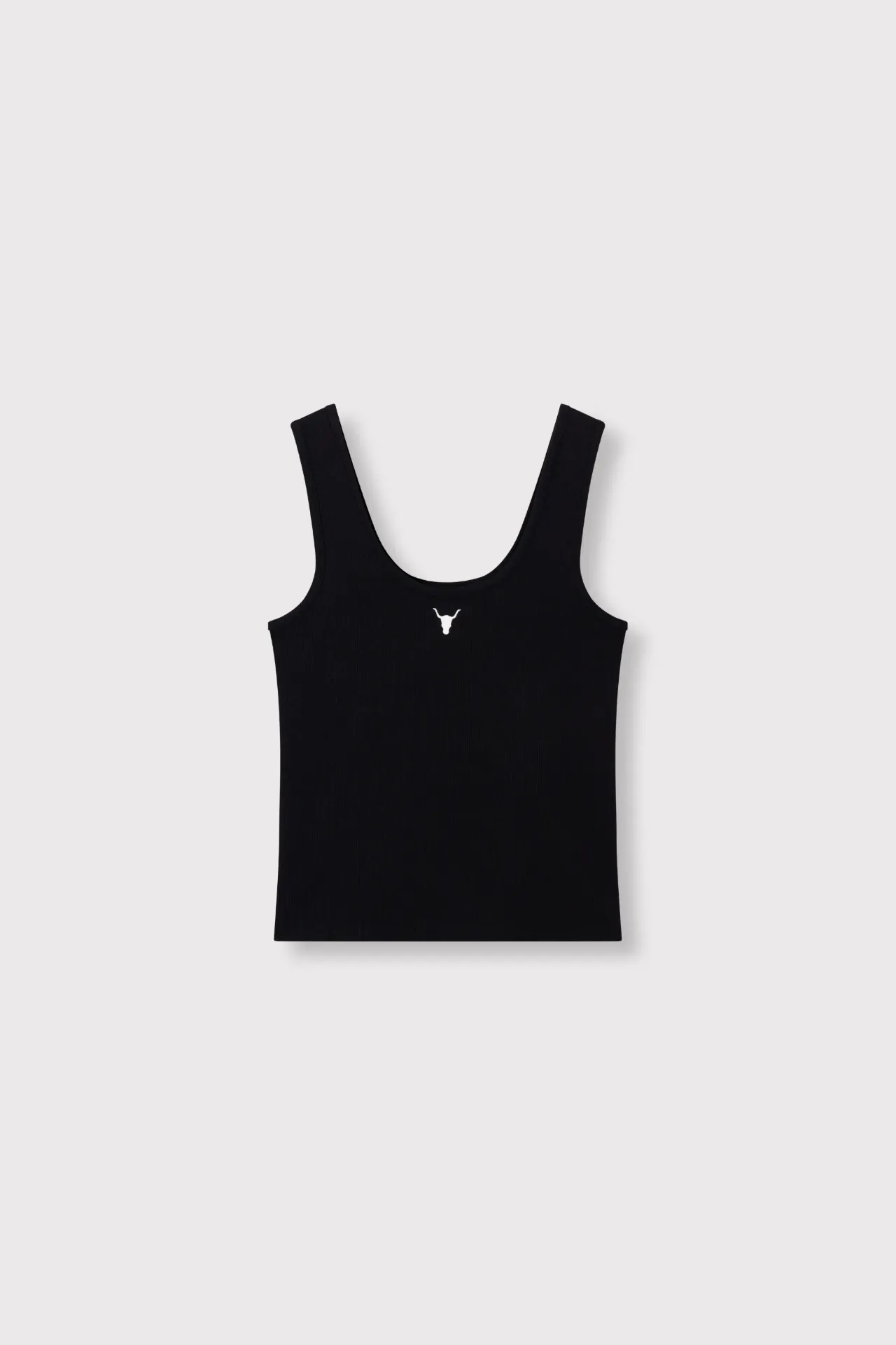 Knitted Tank Top Black