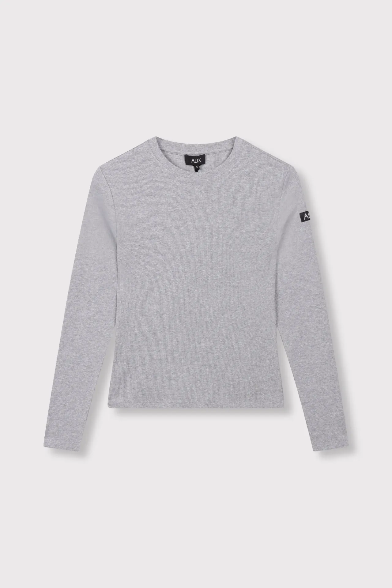 Knitted Longsleeve Shirt Grey