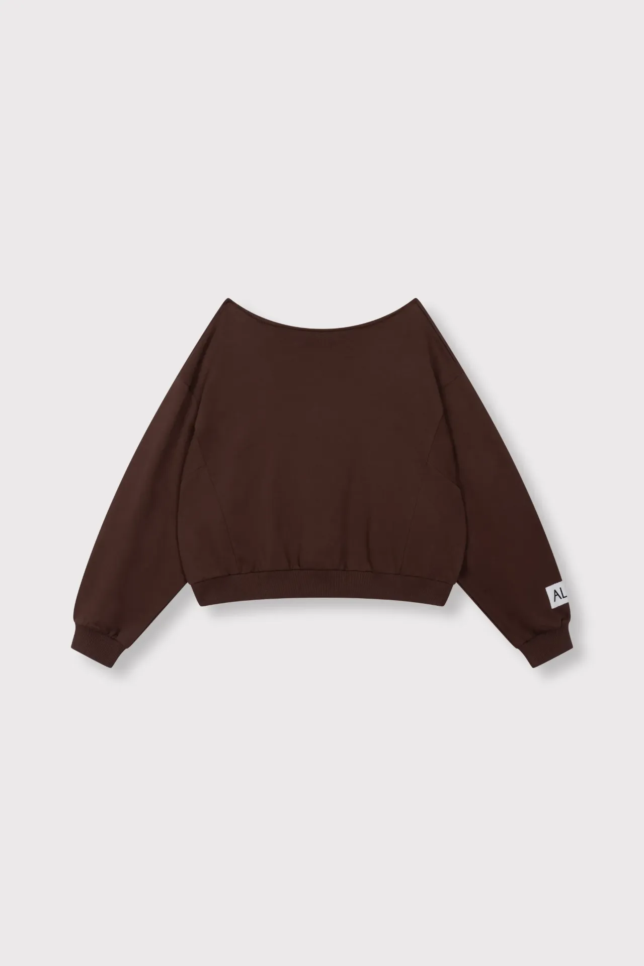 Knitted Badwing Sweater Warm Brown (XS)