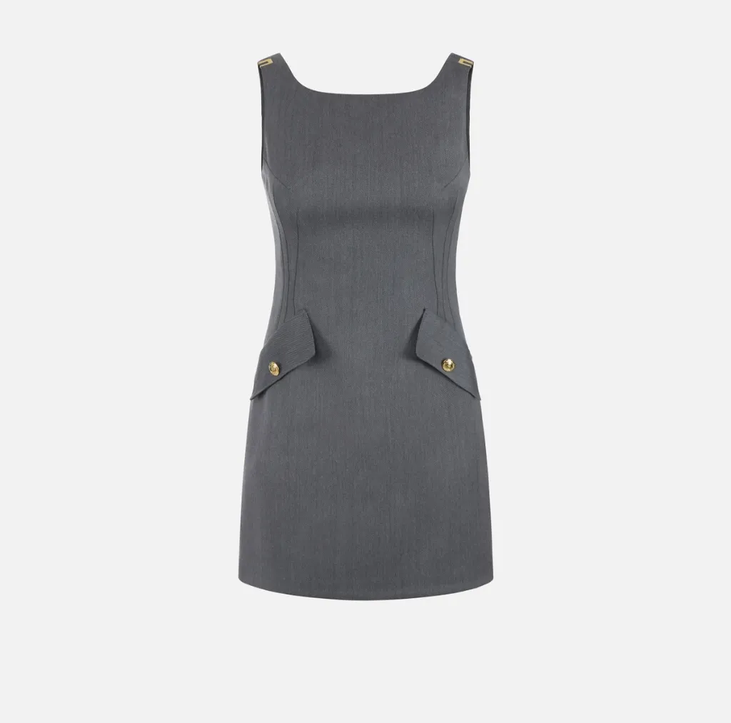 AB99366E2 Dress Grigio Melange (IT40)