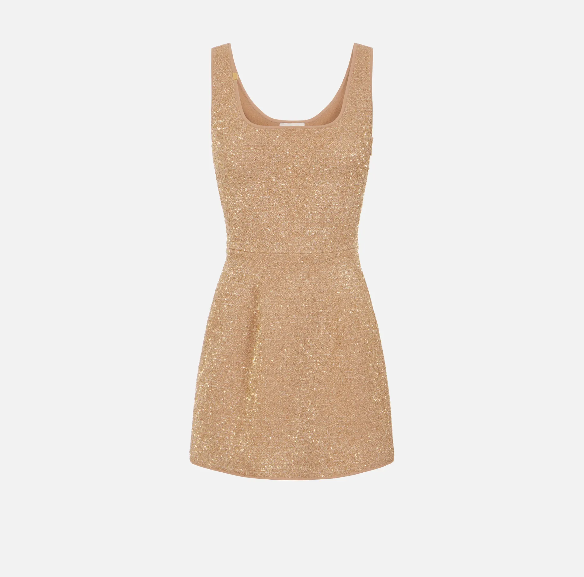 AM11A66E2 Knitted Dress Gold