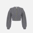 MK44T67E2 Knitted Sweater Grigio Melange