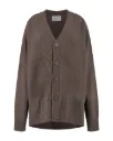 Florence Boyfriend Cardigan Cacao Melange