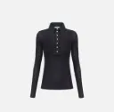 MD12B67E2 Women's Polo Nero