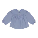 Thewa Blouse Royal Blue