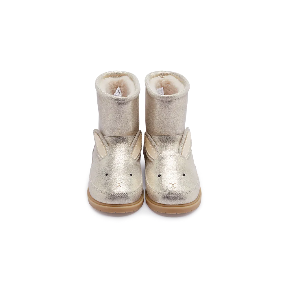 Xelly Boots | Bunny Silver Metallic Leather (22)