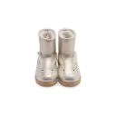 Xelly Boots | Bunny Silver Metallic Leather