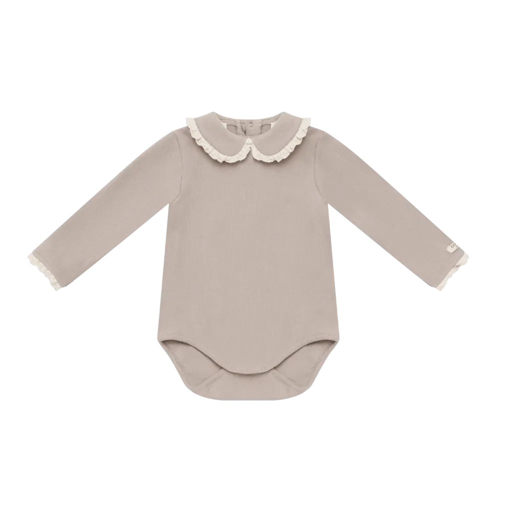 Diete Bodysuit Grey Violet (0-3 M)