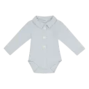 Finnian Bodysuit | Polar Bears Ice Blue