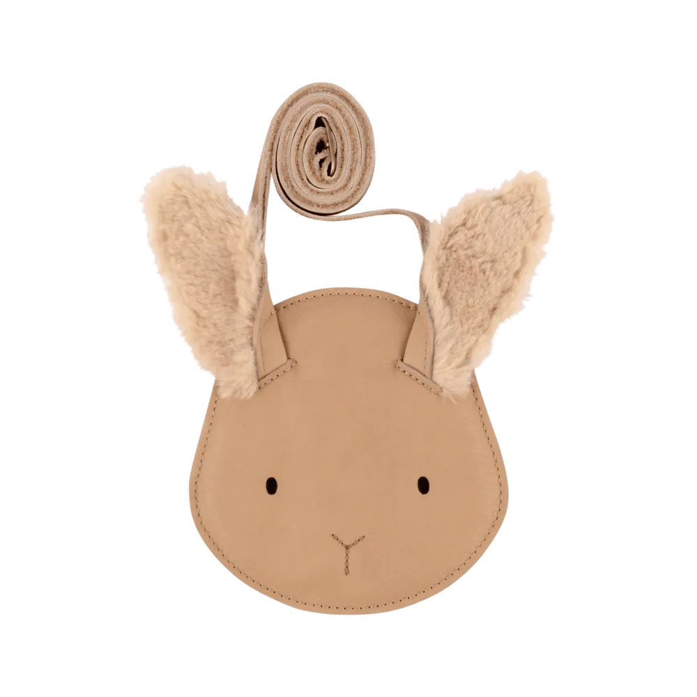 Britta Exclusive Purse | Fluffy Bunny Light Rust Leather