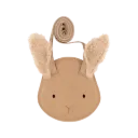 Britta Exclusive Purse | Fluffy Bunny Light Rust Leather