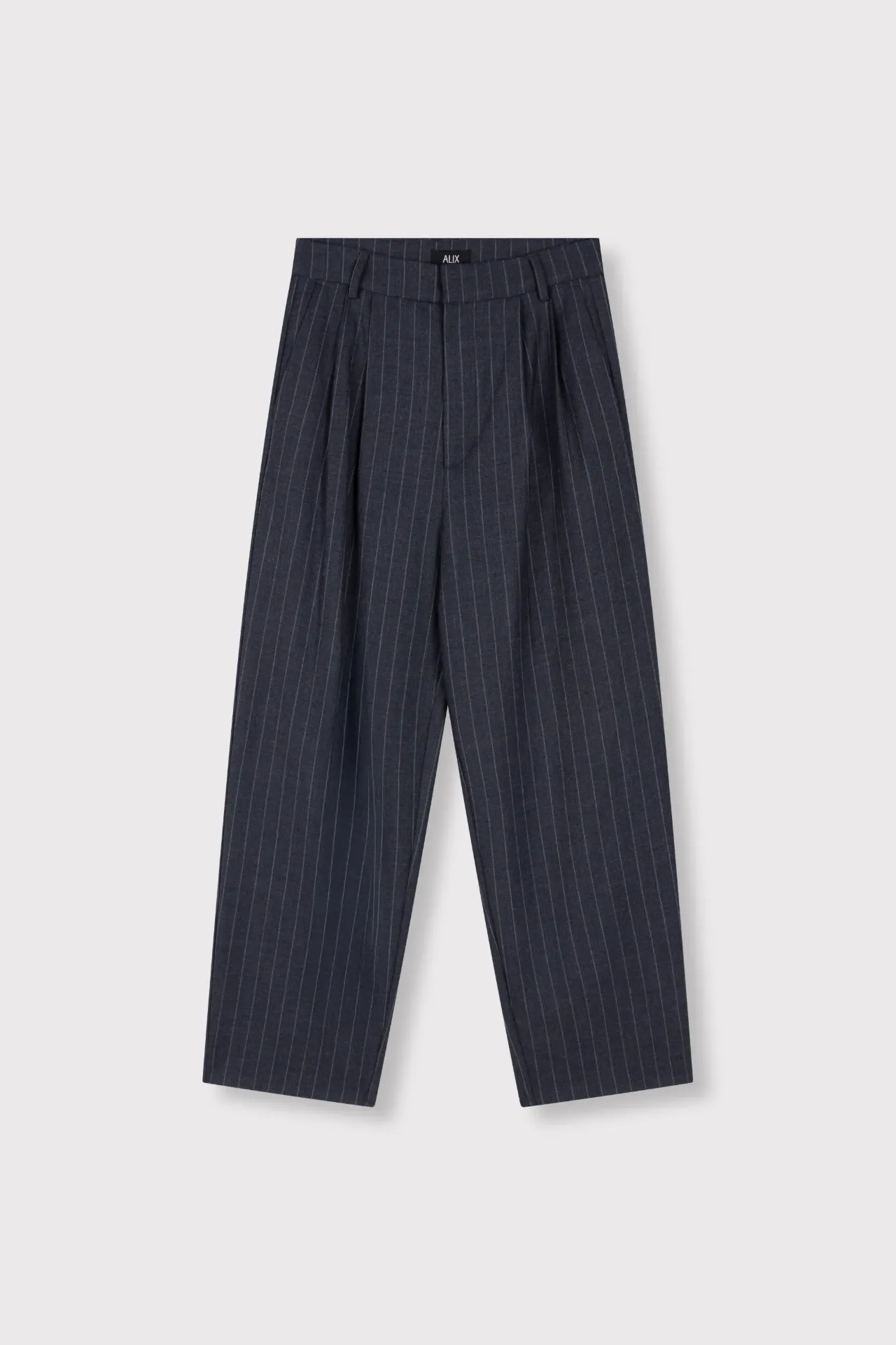 Woven Big Stripe Pants Mid Grey (XS)