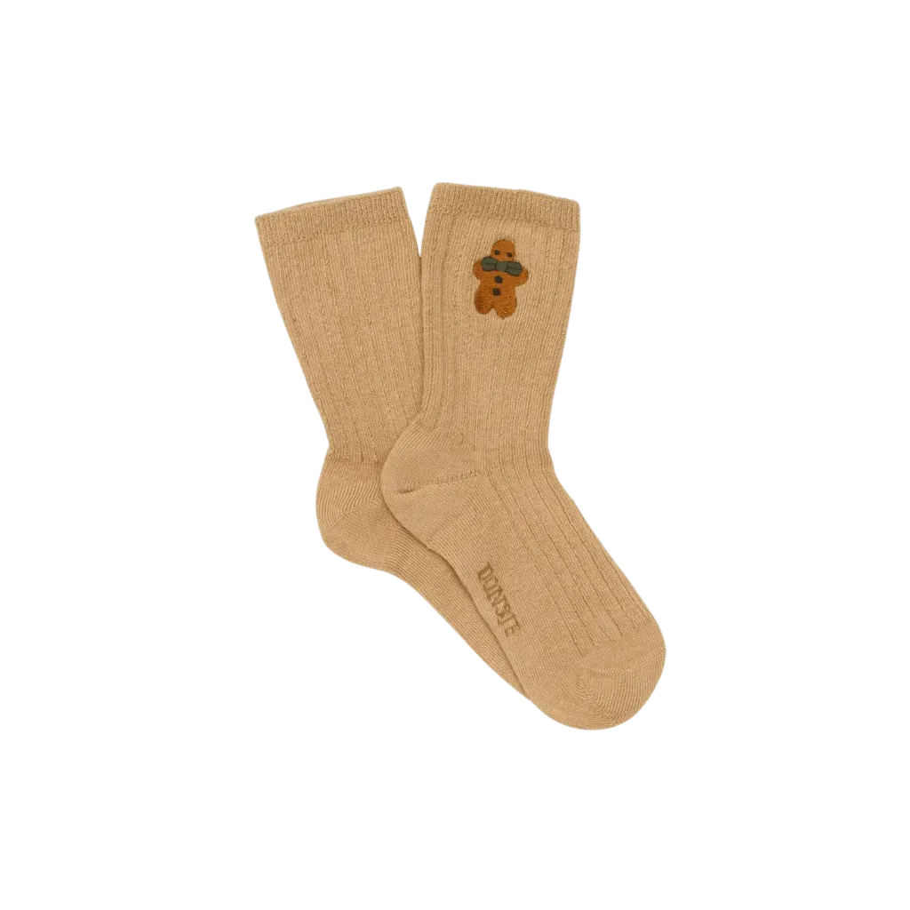 Lala Socks | Gingerbread (2-3 Y)