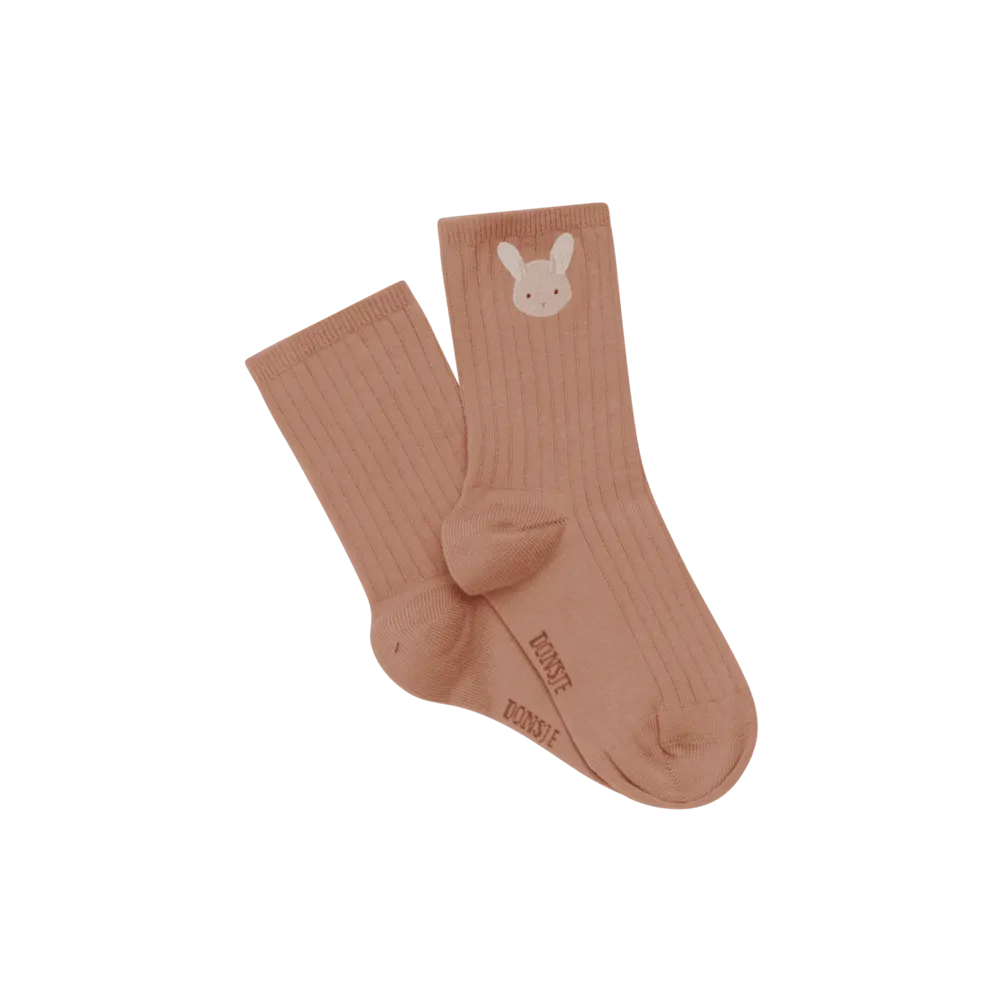 Bell Socks | Fluffy Bunny (2-3 Y)