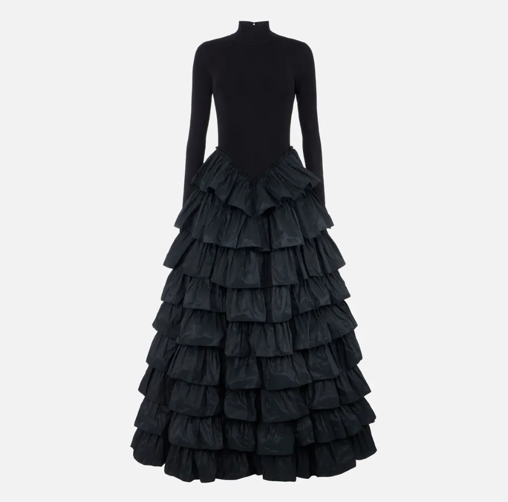 AM56S67E2 Womans Knitted Dress Nero
