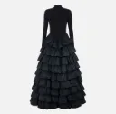 AM56S67E2 Womans Knitted Dress Nero