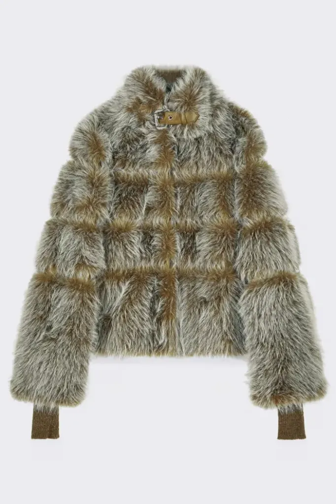 2O0185 E077 Piumino/Jacket Lizard Green (IT40)