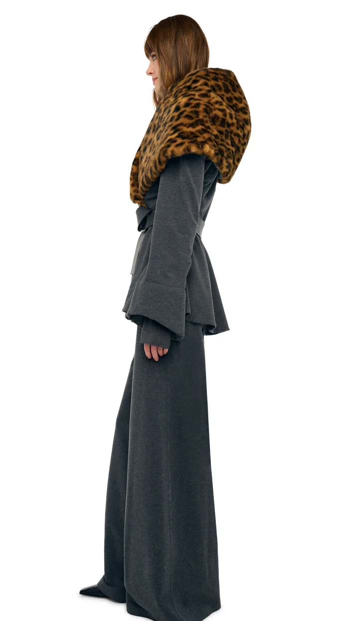 Oversized Wide Jean Dark Grey (XS)